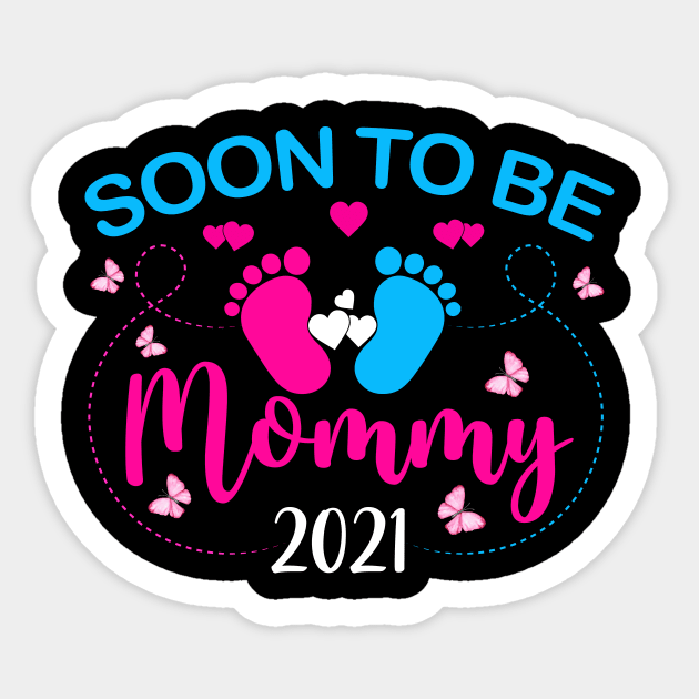 Soon To Be Mommy 2022 Pregnancy Announcement Sticker by Albatross